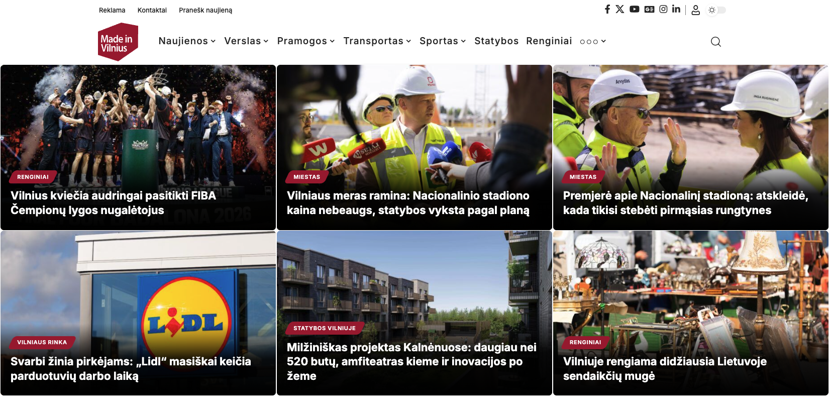 madeinvilnius.lt projekto nuotrauka